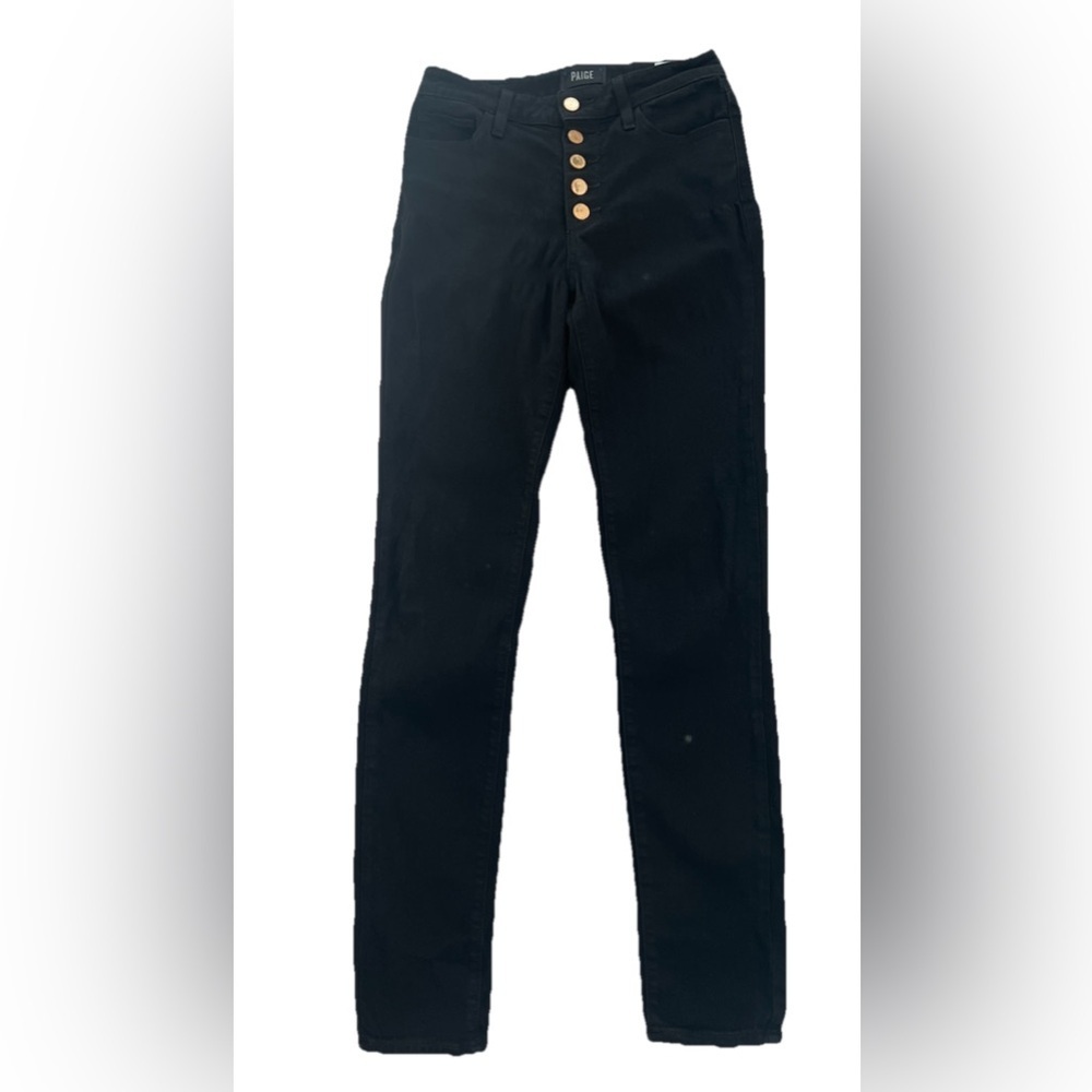 Paige Hoxton Ultra Skinny Jeans Women’s Size 26 Black Stretch‎ (0559)
